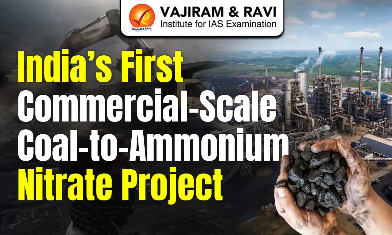 India’s First Commercial-Scale Coal-to-Ammonium Nitrate Project