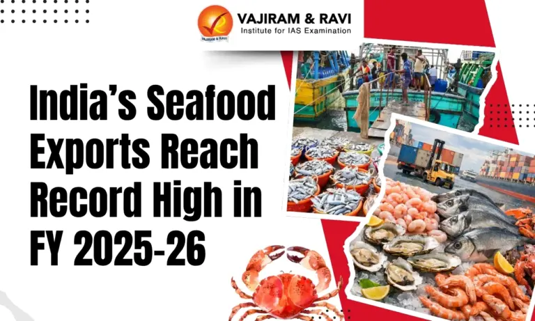 India’s Seafood Exports Reach Record High in FY 2025–26