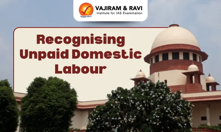 Recognising Unpaid Domestic Labour