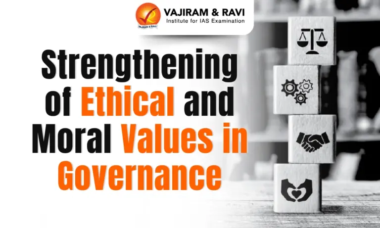 Strengthening Ethical and Moral Values in Governance