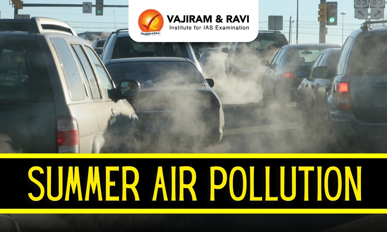 Sum Mer Image Summer Air Pollution in Indian Cities: PM10 Dust, Ozone and Urban Air ...
