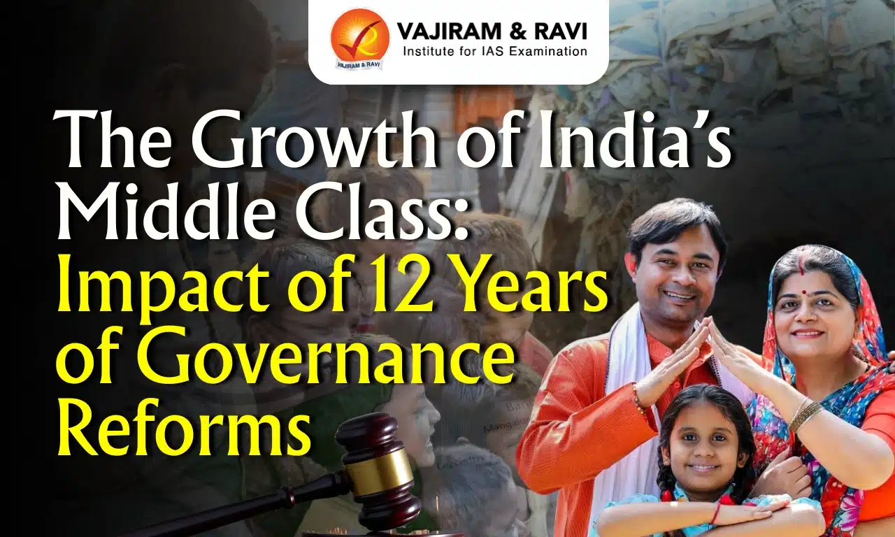 The Growth of India’s Middle Class: Impact of 12 Years of Governance Reforms