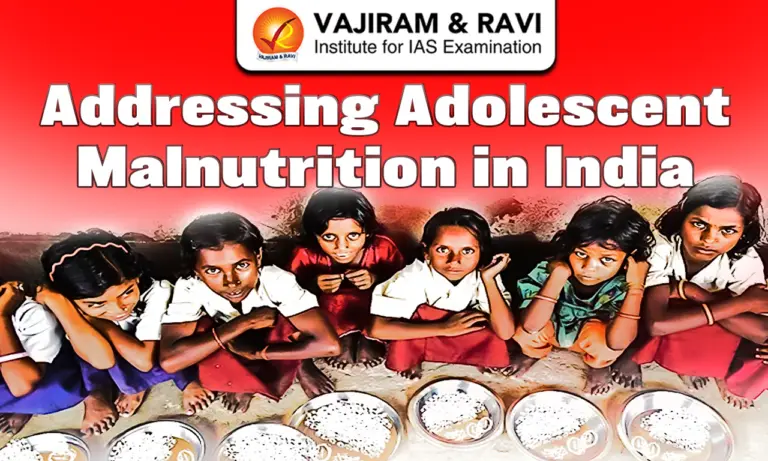 Addressing Adolescent Malnutrition in India