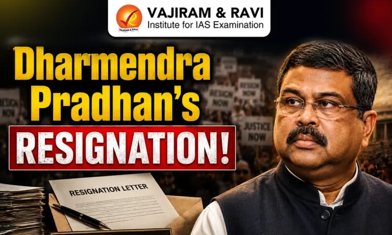 Dharmendra Pradhan Resigns
