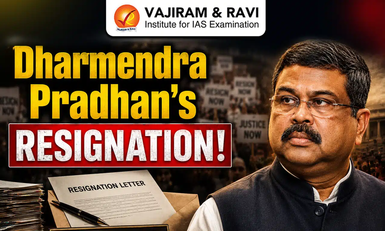 Dharmendra Pradhan Resigns