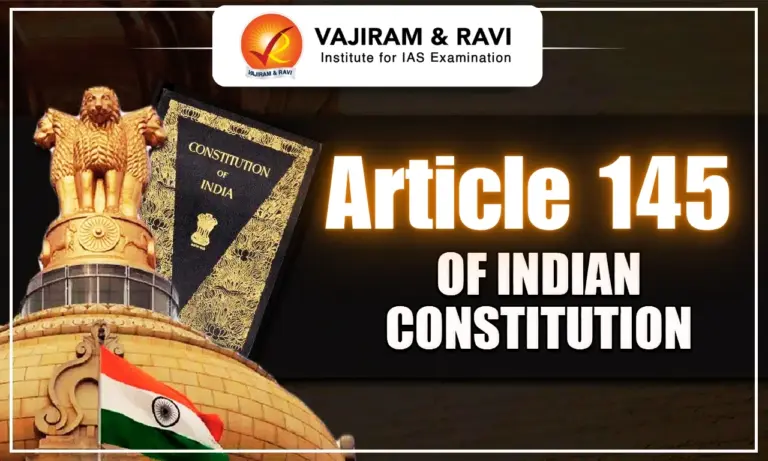 Article 145 of Indian Constitution