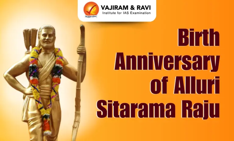 Birth Anniversary of Alluri Sitarama Raju