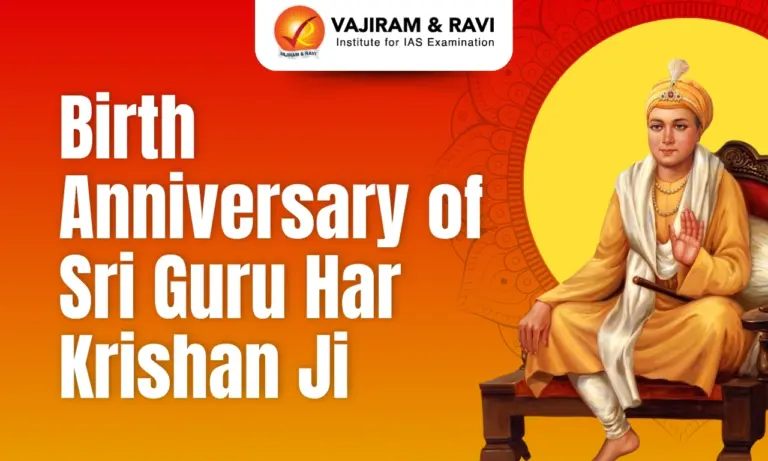 Birth Anniversary of Sri Guru Har Krishan Ji