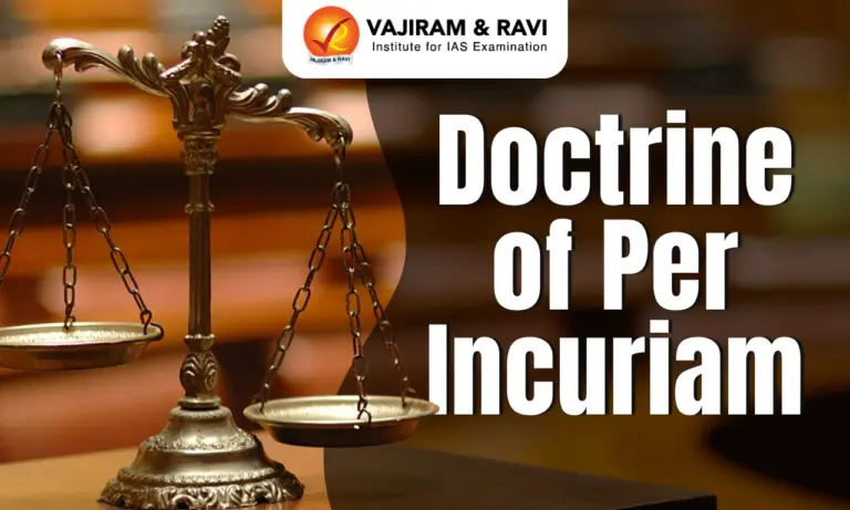 Doctrine of Per Incuriam