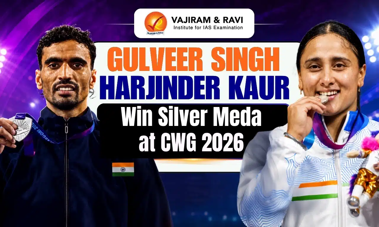 Gulveer Singh, Harjinder Kaur Win Silver Medal at CWG 2026