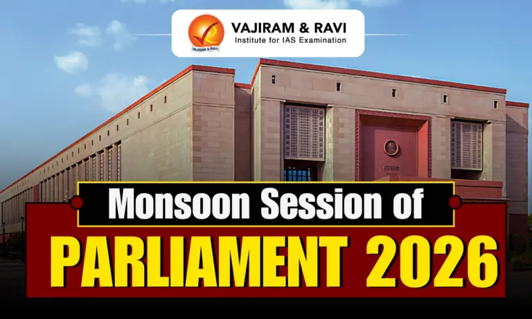Monsoon Session of Parliament 2026