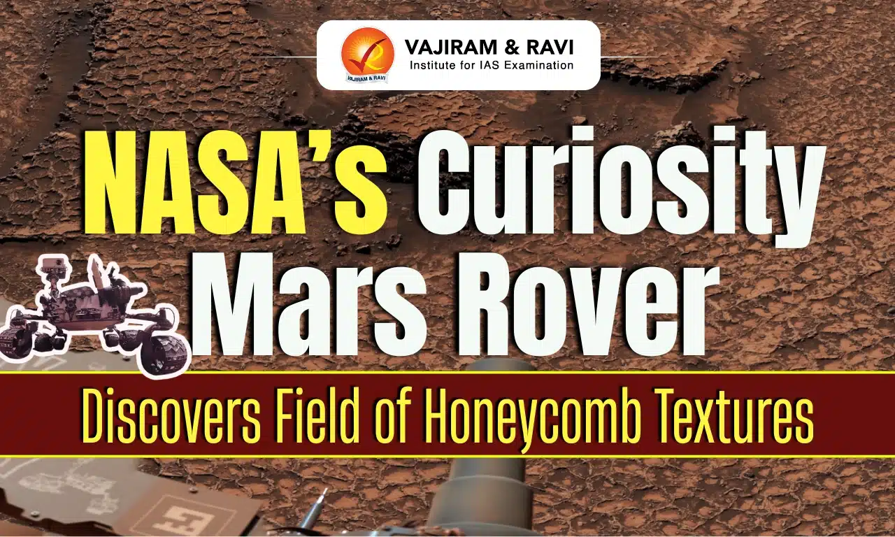 nasa’s curiosity mars rover discovers field of honeycomb textures