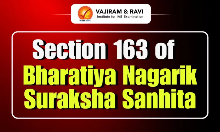 Section 163 of Bharatiya Nagarik Suraksha Sanhita
