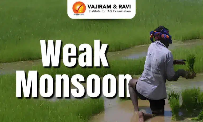 Weak Monsoon