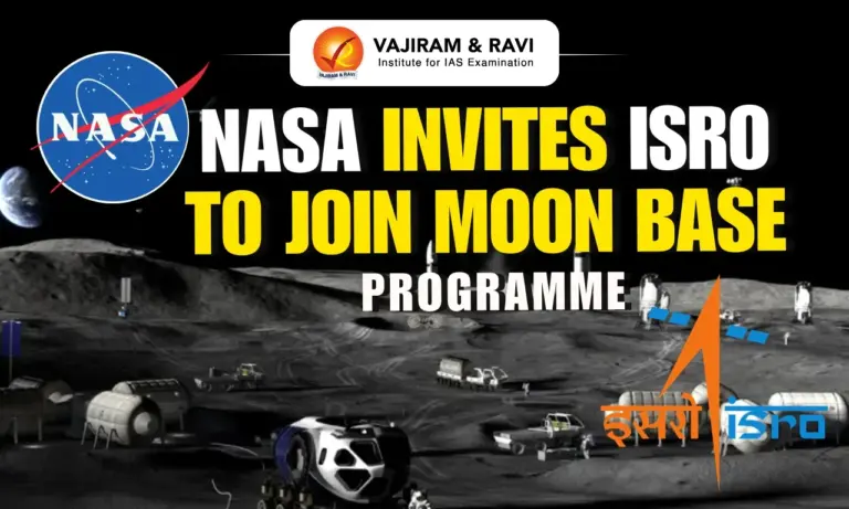 NASA Invites ISRO to Join Moon Base Programme