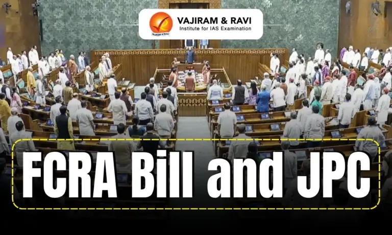 FCRA Bill and JPC