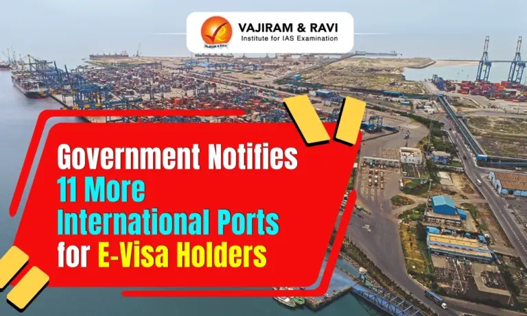 Government Notifies 11 More International Ports for E-Visa Holders