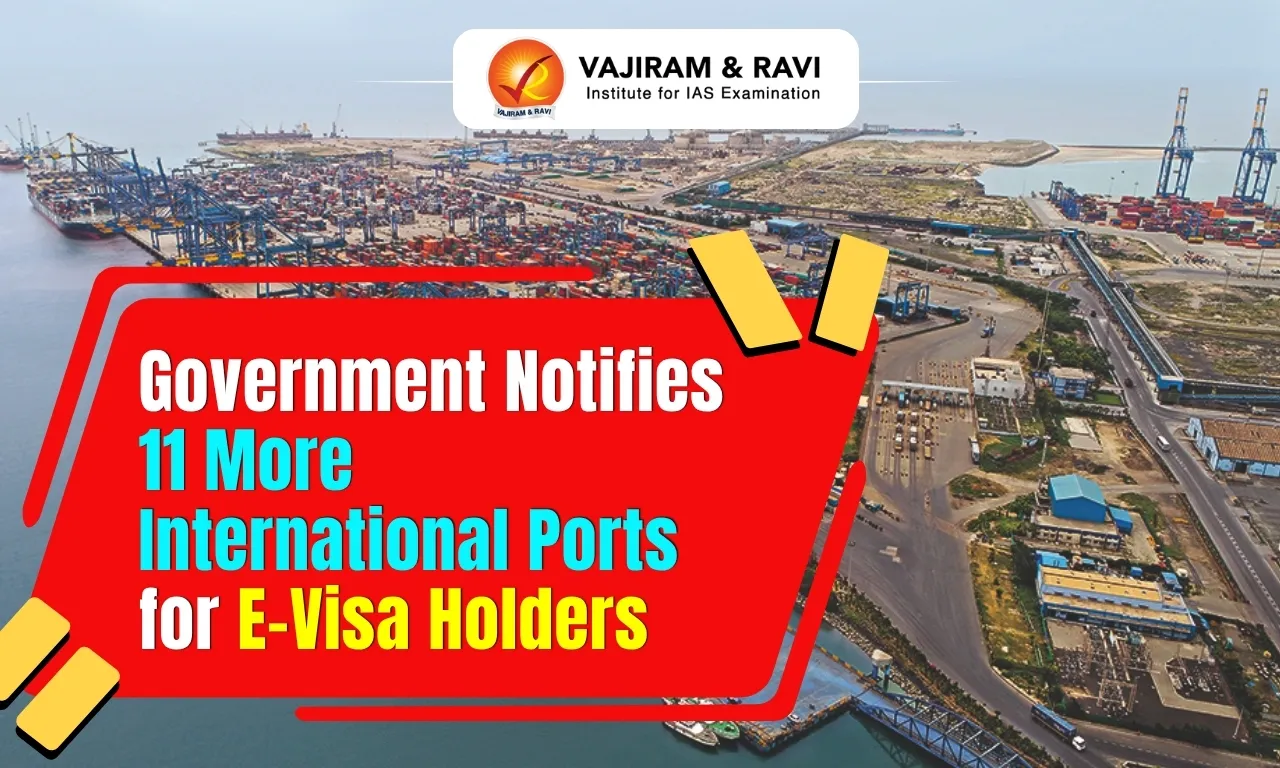 Government Notifies 11 More International Ports for E-Visa Holders
