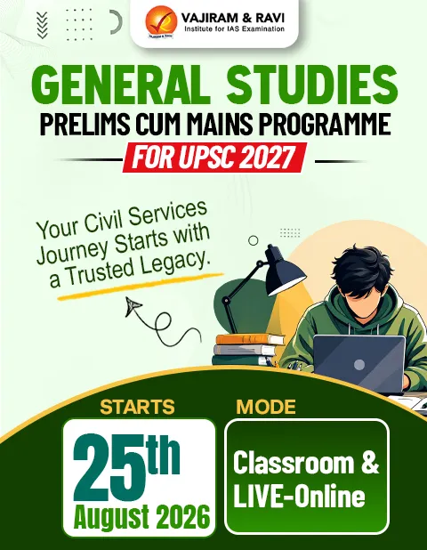 General Studies 11 Months Programme Side Banner