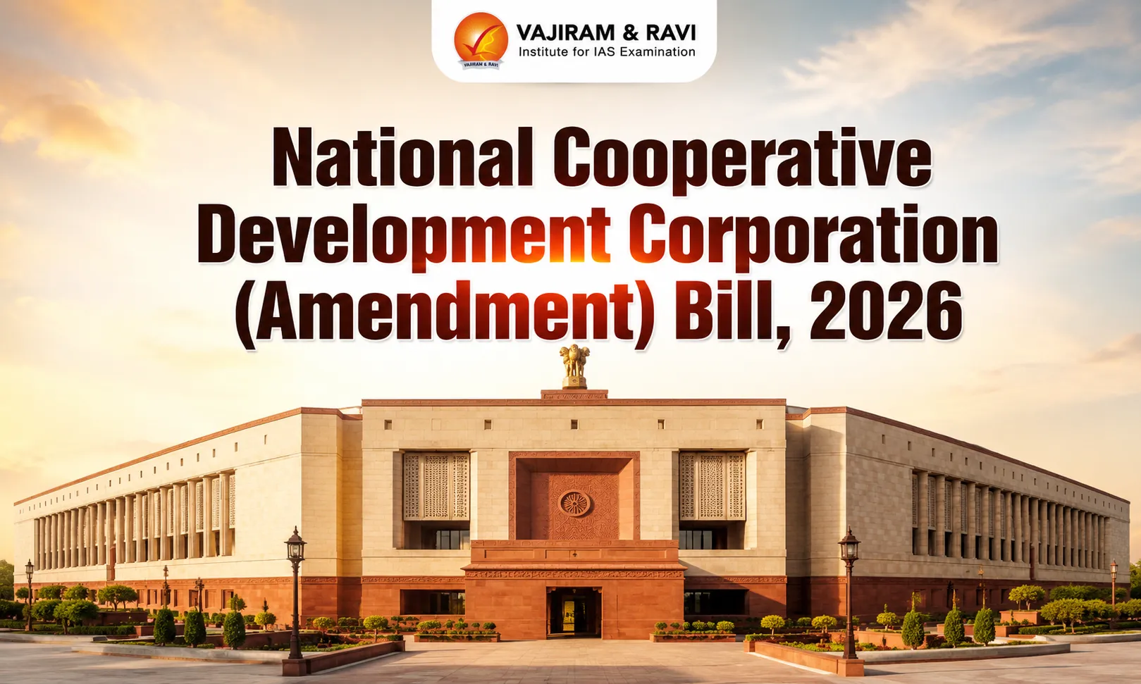 National Cooperative Development Corporation (Amendment) Bill, 2026