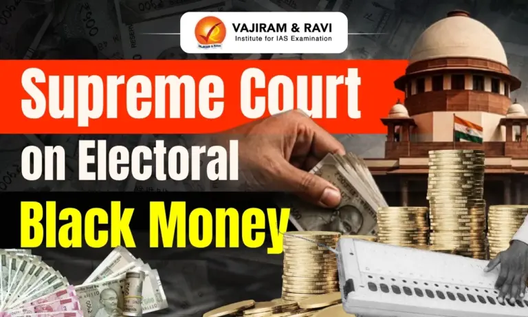 Supreme Court on Electoral Black Money