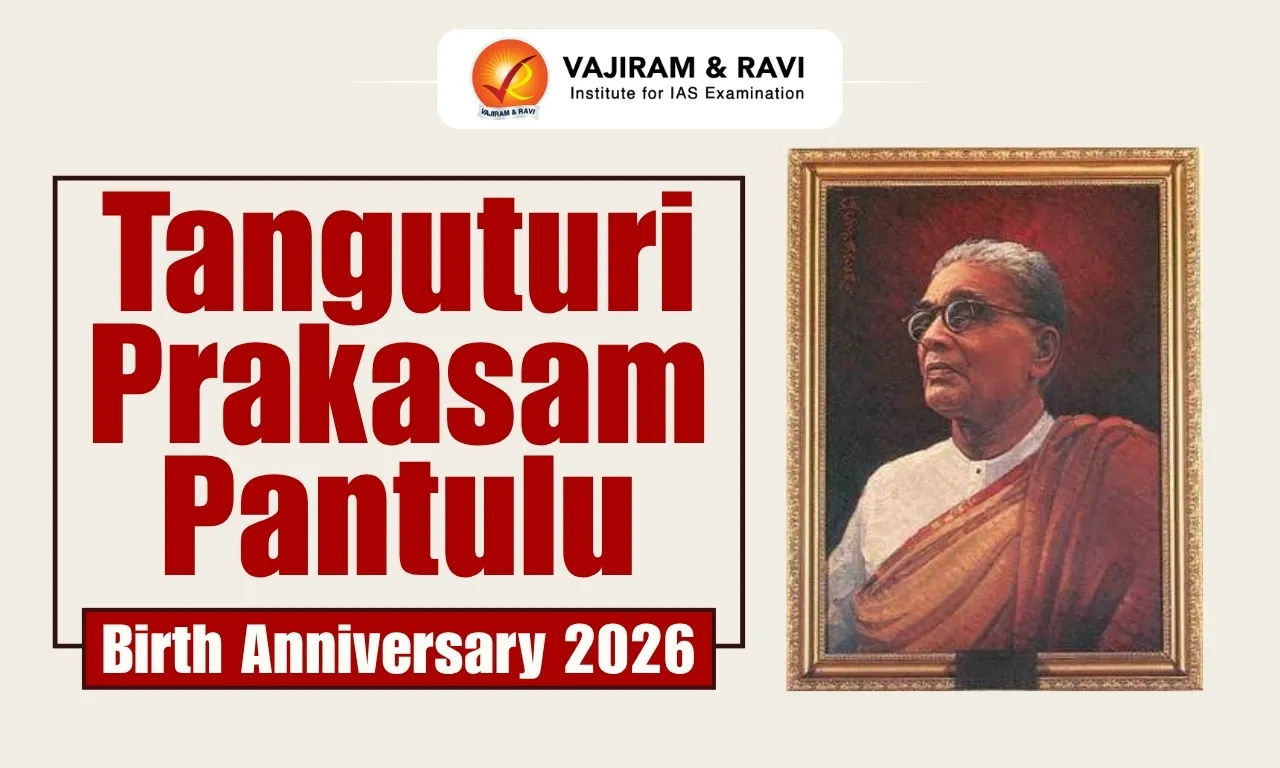 Tanguturi Prakasam Pantulu Birth Anniversary 2026