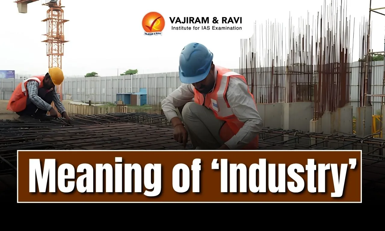Meaning of ‘Industry’