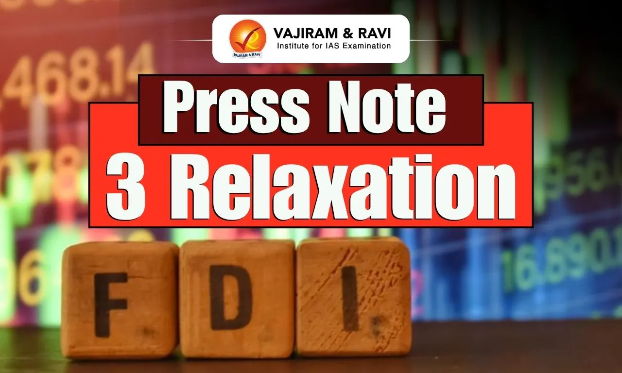 Press Note 3 Relaxations