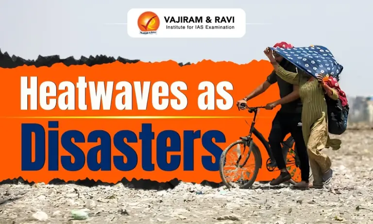 Heatwaves as Disasters