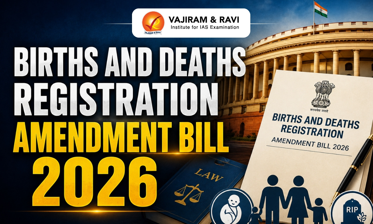 Births and Deaths Registration Amendment Bill 2026