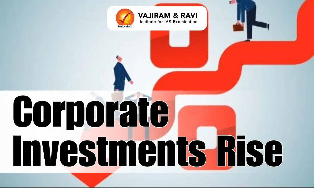 Corporate Investments Rise