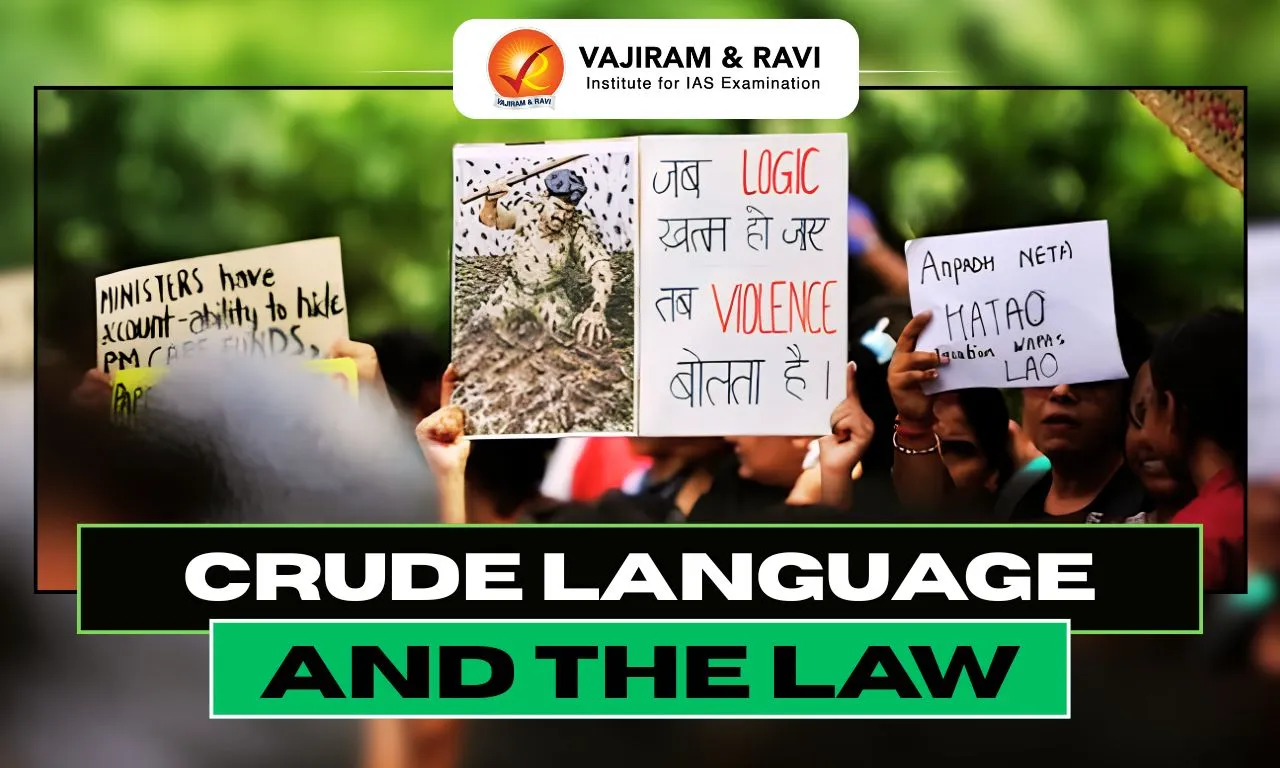 Crude Language and the Law
