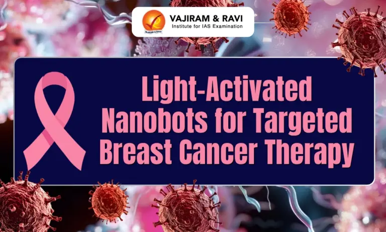 Light-Activated Nanobots for Targeted Breast Cancer Therapy
