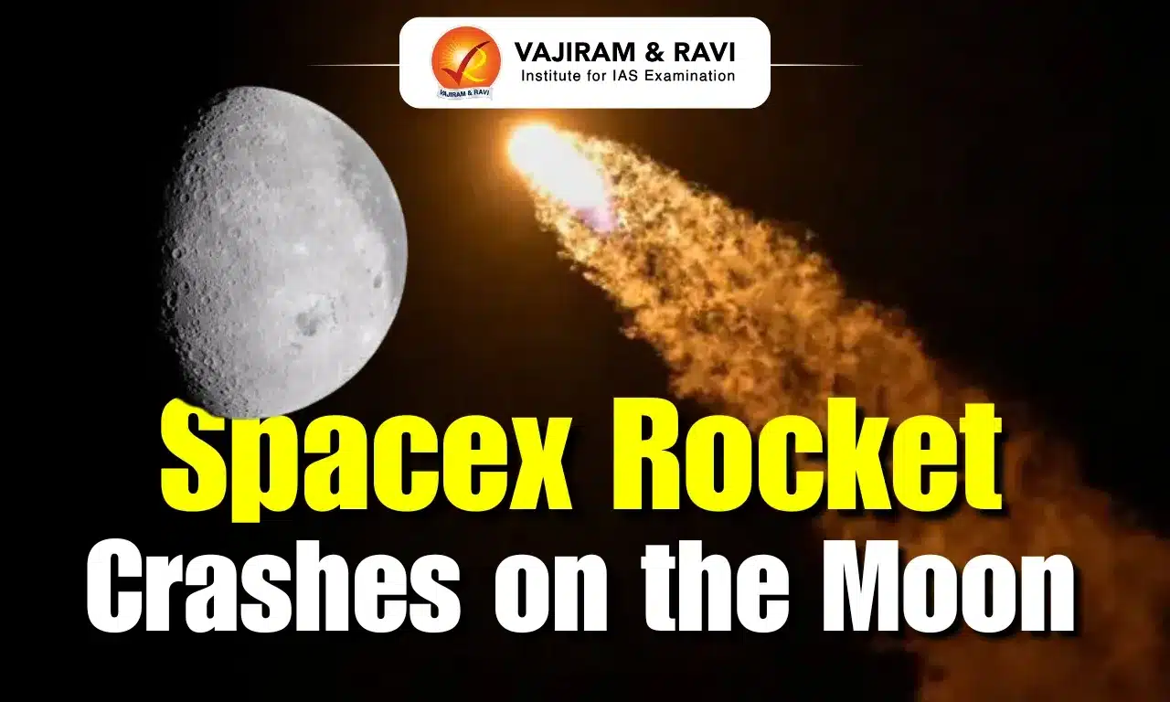 Spacex Rocket Crashes on the Moon
