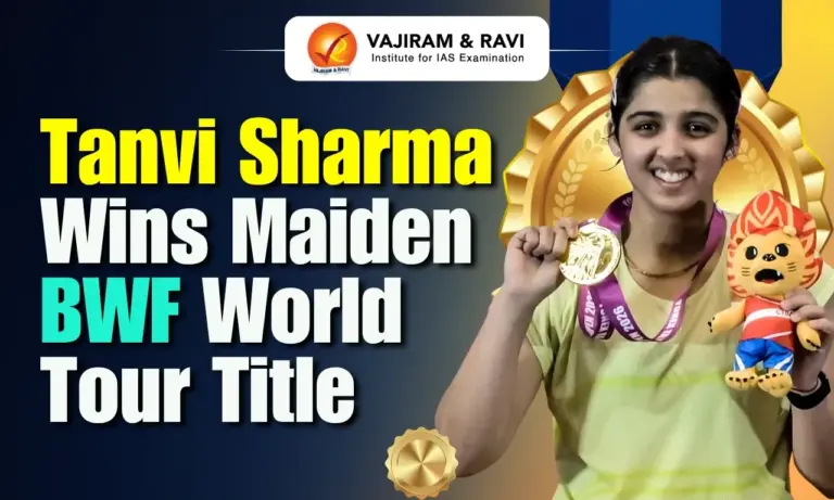 Tanvi Sharma Wins Maiden BWF World Tour Title at Taipei Open 2026