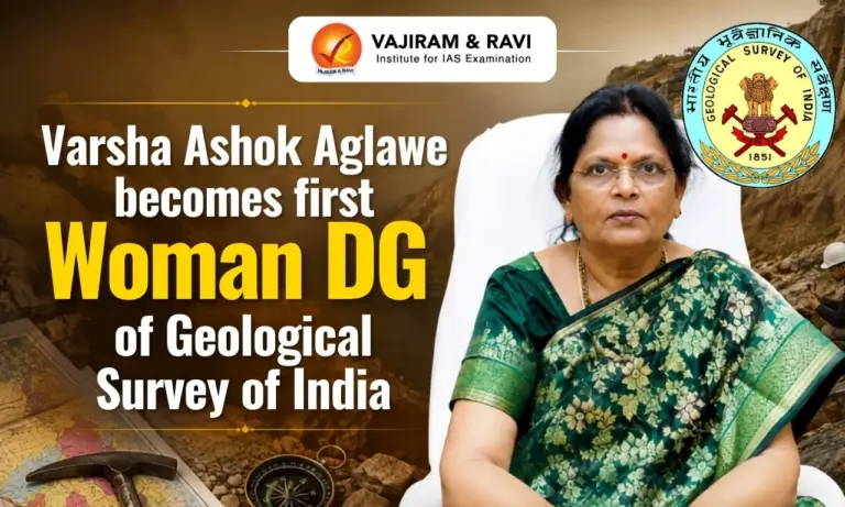 Varsha Ashok Aglawe Becomes First Woman DG of Geological Survey of India