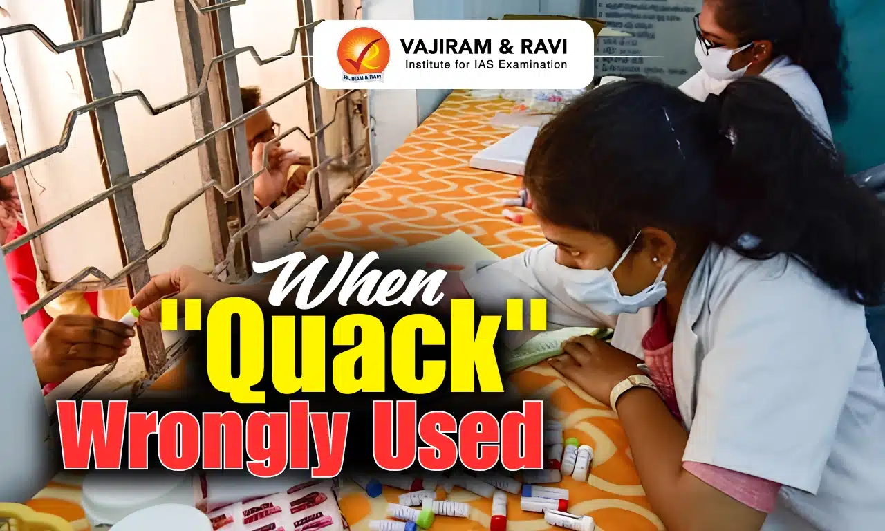 When "Quack" Is Wrongly Used