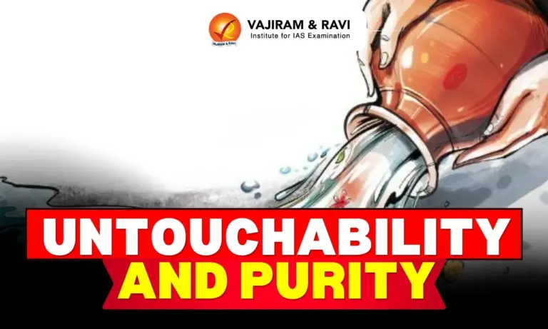 Untouchability and Purity