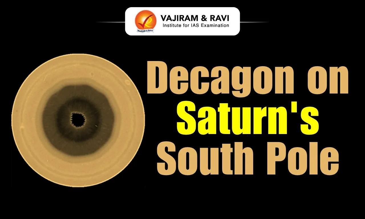 Decagon on Saturn’s South Pole