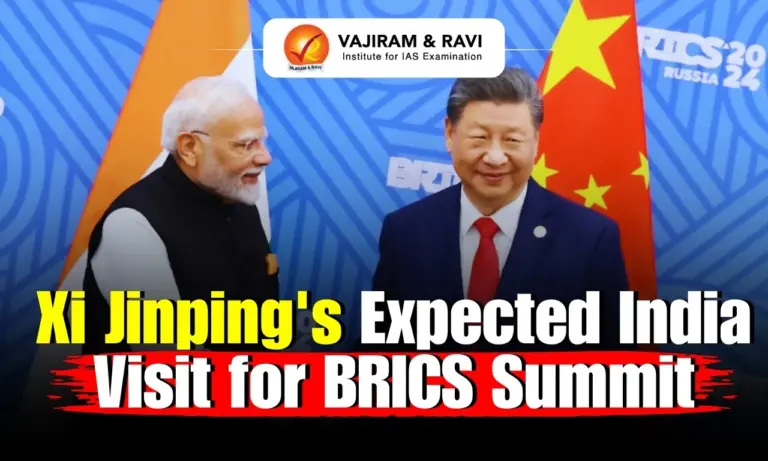 Xi Jinping's Expected India Visit for BRICS Summit