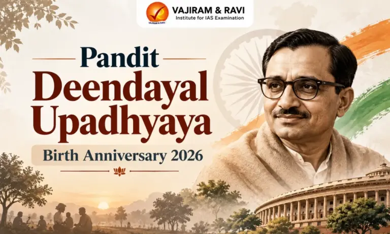 Pandit Deendayal Upadhyaya Birth Anniversary 2026