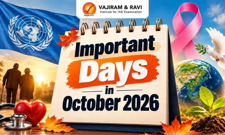Important Days in October 2026