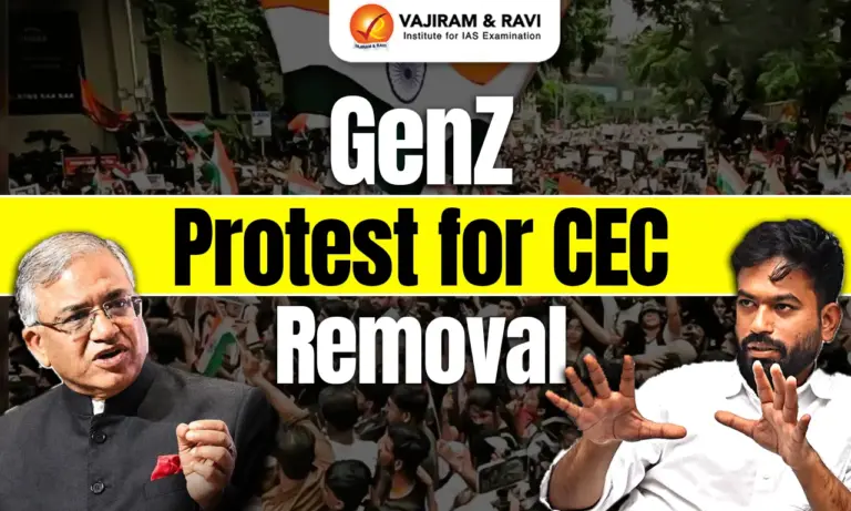 GenZ Protest for CEC Removal