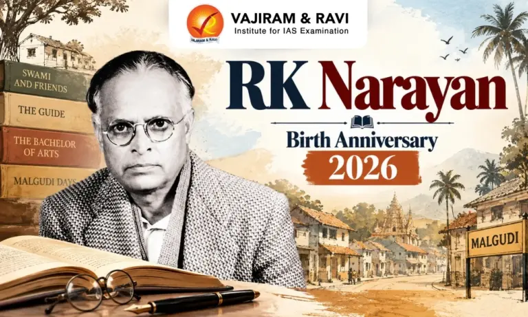 RK Narayan Birth Anniversary 2026