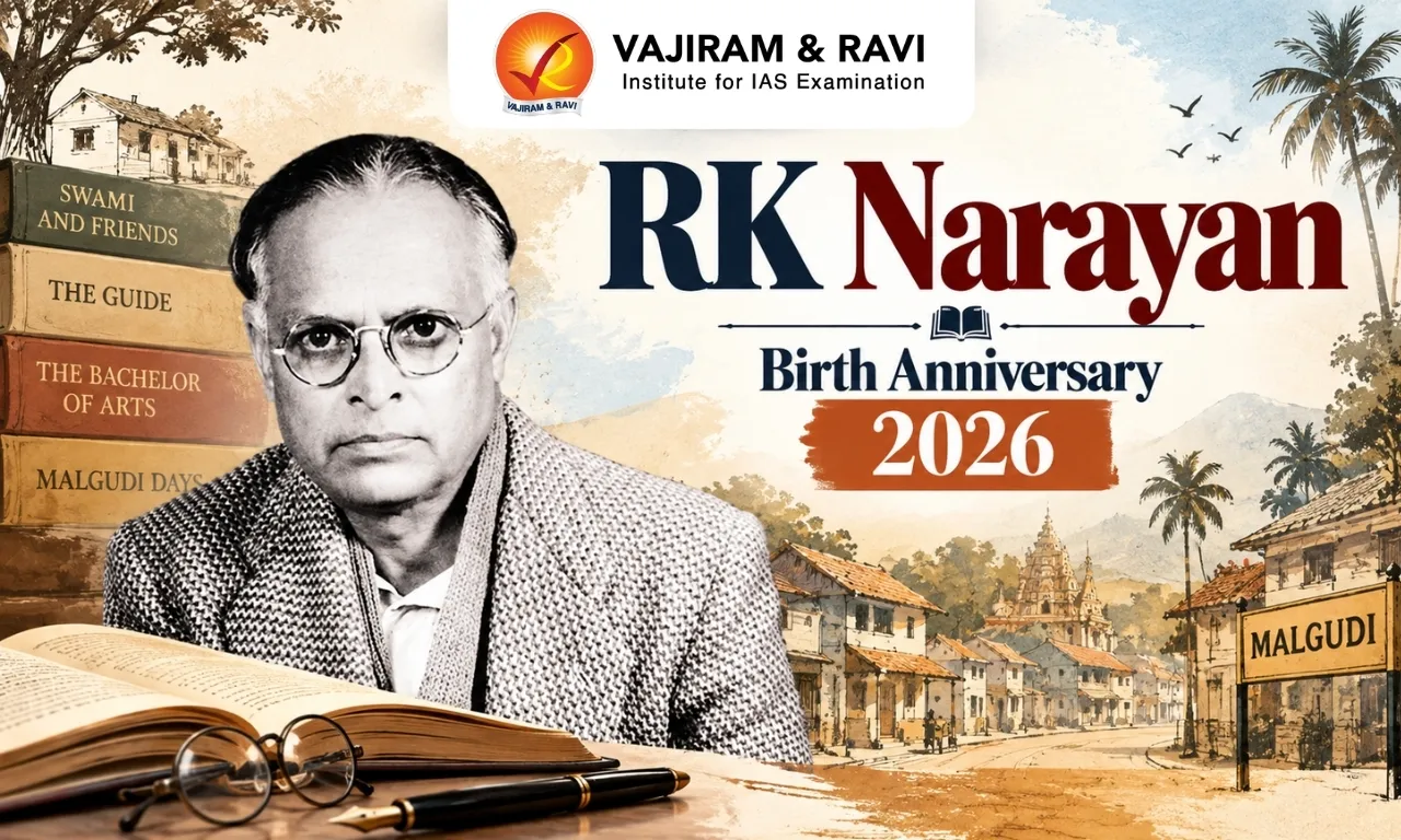 RK Narayan Birth Anniversary 2026