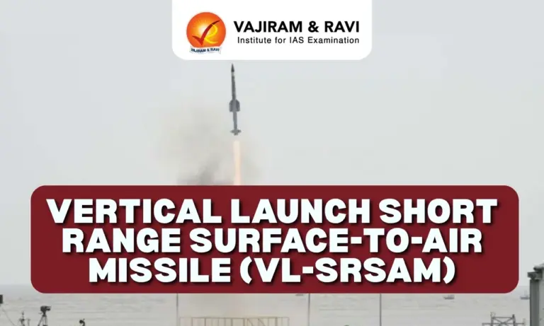 Vertical Launch Short Range Surface-to-Air Missile