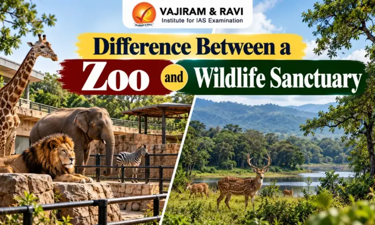 Difference Between a Zoo and Wildlife Sanctuary