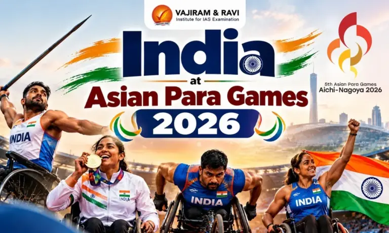 India at Asian Para Games 2026