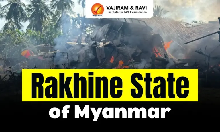 Rakhine State of Myanmar