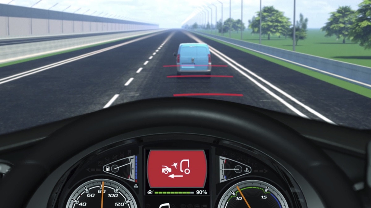 What is the Advanced Emergency Braking System (AEBS)